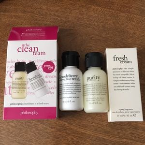 Philosophy Mini Spray n mini facials new
